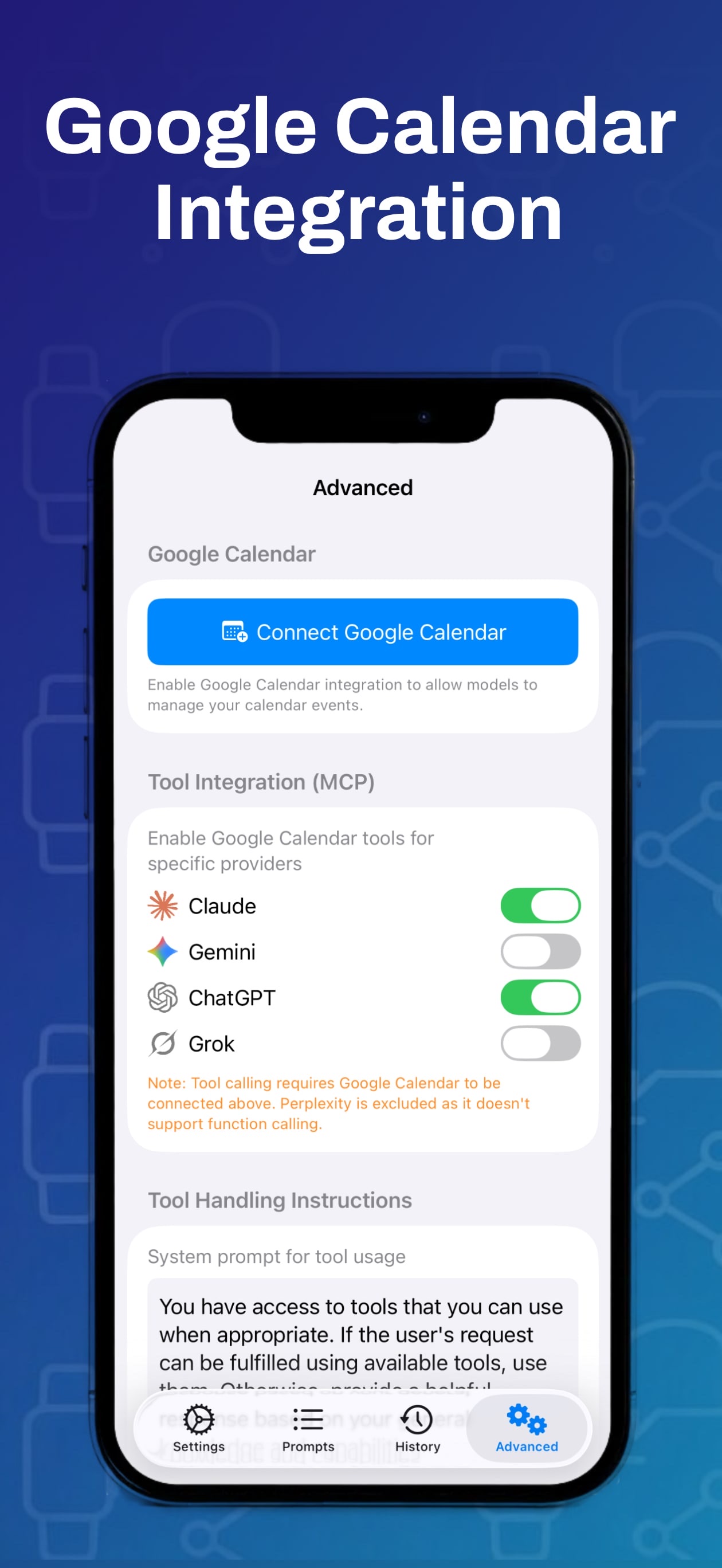 Google Calendar Integration - AI calendar management